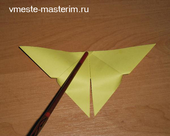 как сделать бабочку из бумаги