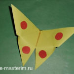 Как сделать оригами бабочку из бумаги: поэтапная схема (мастер-класс)