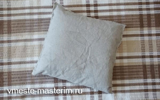 Как сшить декоративную подушку своими руками (мастер-класс)
