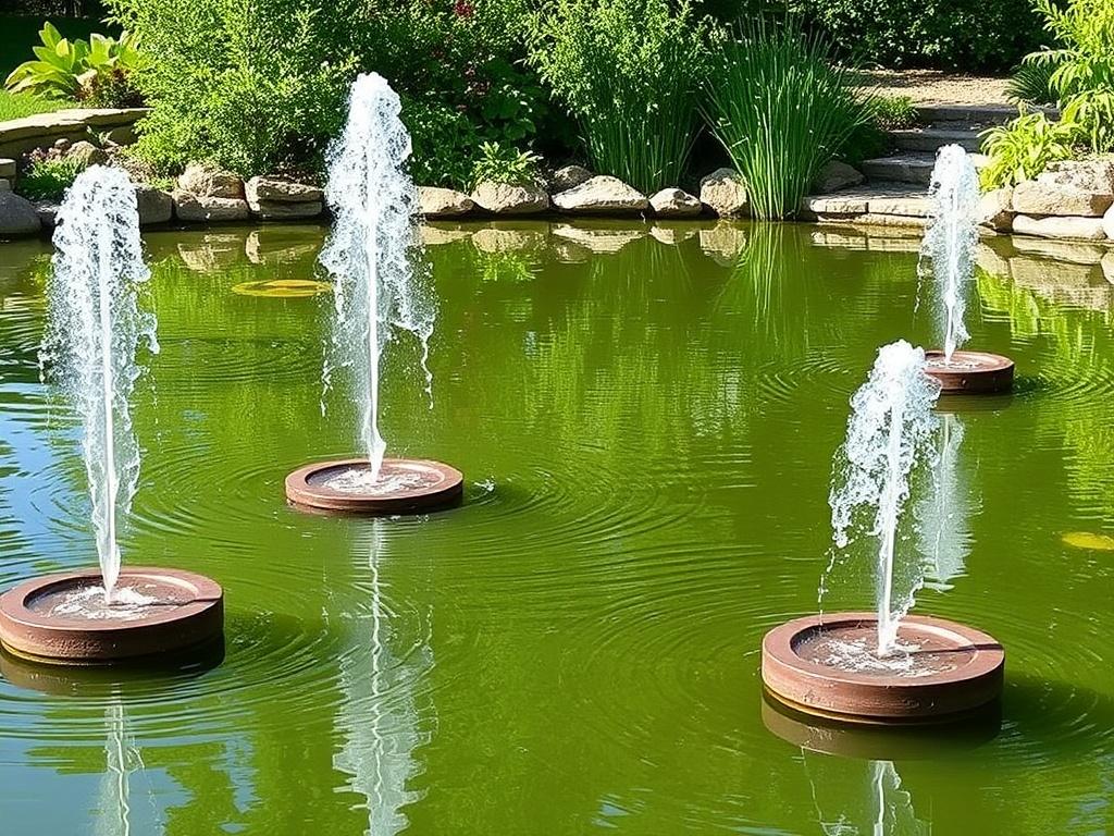 Плавающие фонтаны для пруда: как выбрать, установить и наслаждаться видом
