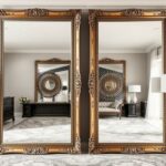 Большие зеркала: как выбрать, повесить и сделать пространство живым