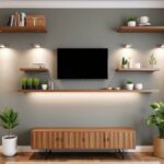 Навесные полки: какие бывают и как их удачно разместить в интерьере