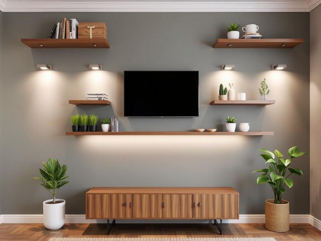 Навесные полки: какие бывают и как их удачно разместить в интерьере