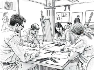 Мастер-класс по рисованию: от первого штриха до законченной работы