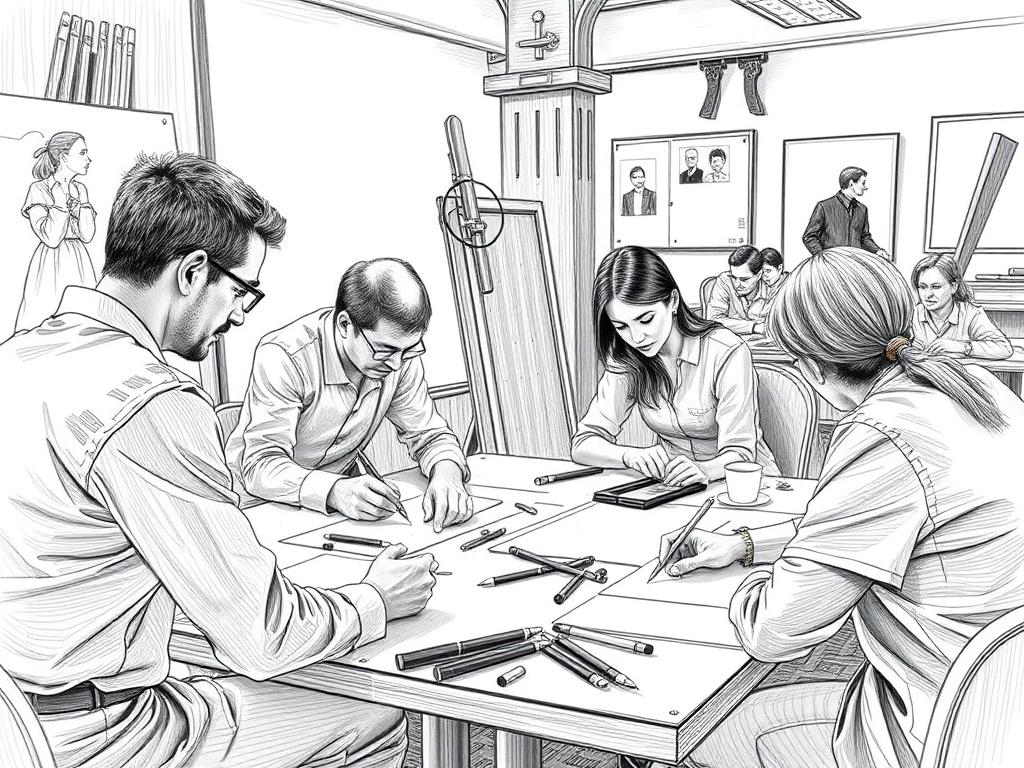 Мастер-класс по рисованию: от первого штриха до законченной работы