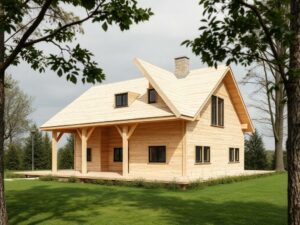 Дом из клееного бруса: разумный выбор для тех, кто хочет уют быстро и надолго